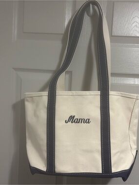 Vintage L.L. Bean Boat and Tote Canvas Bag